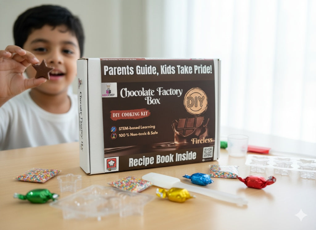 Chocolate Making Kit I 6-14 I DIY Fireless Cooking Kit I